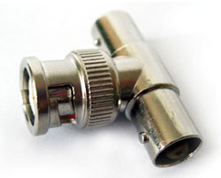 V-7077 Adaptor BNC αρσενικό σε 2 BNC θηλυκά ULTIMAX