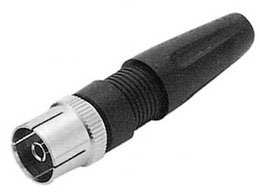 Βύσμα TV θηλυκό ίσιο ULTIMAX V-7106A