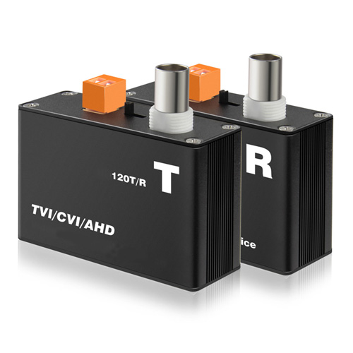 ANGA PS-HD120T/R Ενεργό Video Balun (Ζεύγος) 1Ch Active Video Balun HD για μεγάλες αποστάσεις