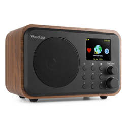 AUDIZIO VICENZA WOOD Επαναφορτιζόμενο Wi-Fi Internet / DAB+ / FM Radio με Bluetooth και Ξυπνητήρι 102.454
