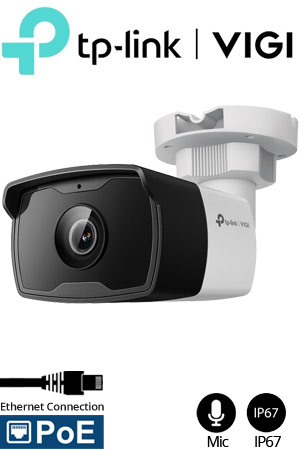 TP-LINK VIGI C340I 2.8mm Ενσύρματη Δικτυακή IP κάμερα 4Mpixels, PoE, IR Night Vision 30m, IP67 