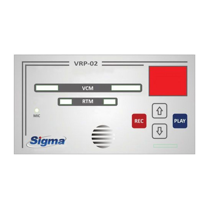 Sigma VRP-02 Εγγραφέας φωνής για τα VSM-01, VSM-02 και RTM-01 της Sigma