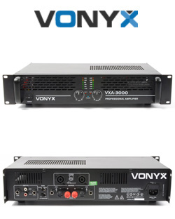 VONYX VXA-3000 Τελικός Επαγγελματικός Ενισχυτής 2x1500 Watt και Bridged 3000 Watt 172.058