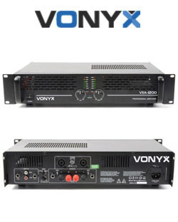 VONYX VXA-800 II Τελικός Επαγγελματικός Ενισχυτής 2x400 Watt και Bridged 800 Watt 172.050