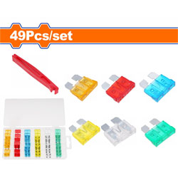 WADFOW WFY1B01 Κασετίνα με 48 ασφάλειες αυτοκινήτου 5-30A και Εργαλείο Αφαίρεσης 