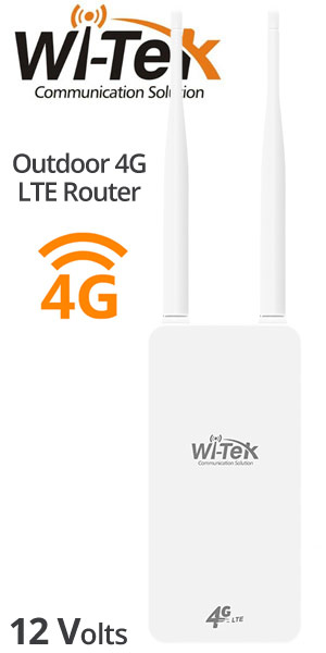 Wi-Tek WI-LTE115-O(V2) Ασύρματο 4G (LTE) Mobile Router με WiFi 2.4GHz ...