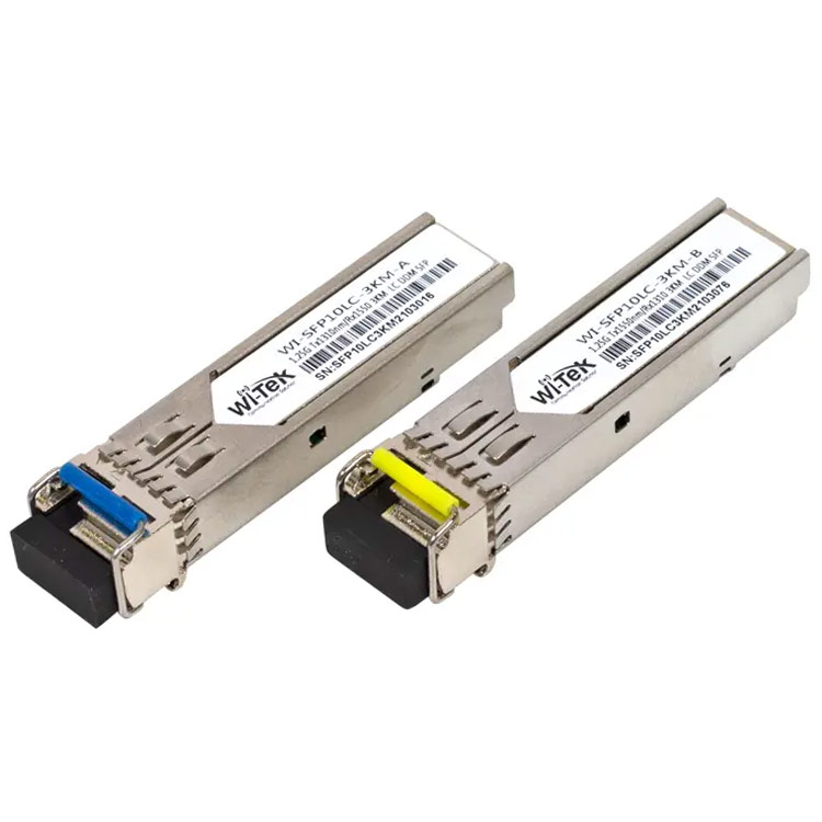 Wi-Tek WI-SFP10LC-20KM - Ζεύγος Single-mode SFP LC transceiver (A+B) για 20km