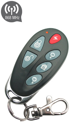 WKF-100 Ασύρματο τηλεχειριστήριο 6 πλήκτρων για πίνακες AEOLUS και APOLLO της Sigma (868MHZ)