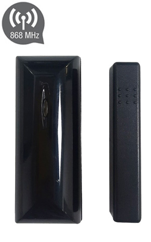 WMC-100 Black (Μαύρη) Ασύρματη μαγνητική επαφή για πίνακες AEOLUS, APOLLO και HYDRA της Sigma (868MHZ)