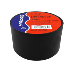 WONDER BLACK K1ZA0 Μονωτική ταινία Φαρδιά 38mm x 18m PVC Μαύρο χρώμα