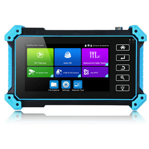 X51C PLUS Multifunction CCTV Tester για Αναλογικές & IP Κάμερες (ως 8Mpixels) με Οθόνη Αφής 5’’