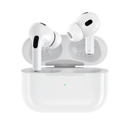 XO EV53 Bluetooth Ακουστικά Handsfree TWS Bluetooth 5.3 με ANC Noise Cancellation και Θήκη Φόρτισης - Λευκά