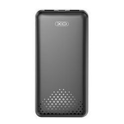 XO-PB312 Powerbank 10.000mAh με 3 Θύρες USB (2x USB-A & USB-C) σε Μαύρο Χρώμα 