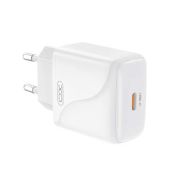 XO-L141 Universal Φορτιστής Πρίζας USB-C 20W σε Λεύκο Χρώμα 