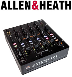 Allen Heath Xone 43 DJ mixer 4+1 καναλιών με EQ