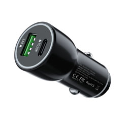 YDSCC-12 Universal Φορτιστής Αυτοκινήτου USB-A / TYPE-C 3A 
