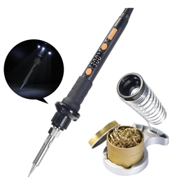 YH-928D-II Σετ Κολλητήρι 65Watt Ρυθμιζόμενης ισχύος με Βάση και καθαριστικό Μύτης