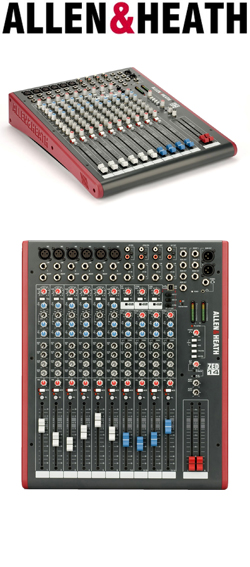 ALLEN HEATH ZED 14 Κονσόλα 14 εισόδων (6 mono και 4 dual stereo)