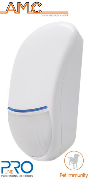 AMC IR 1-S ProLine - Ανιχνευτής Κίνησης Εσωτερικού Χώρου 15μ με αγνόηση κατοικιδίων 