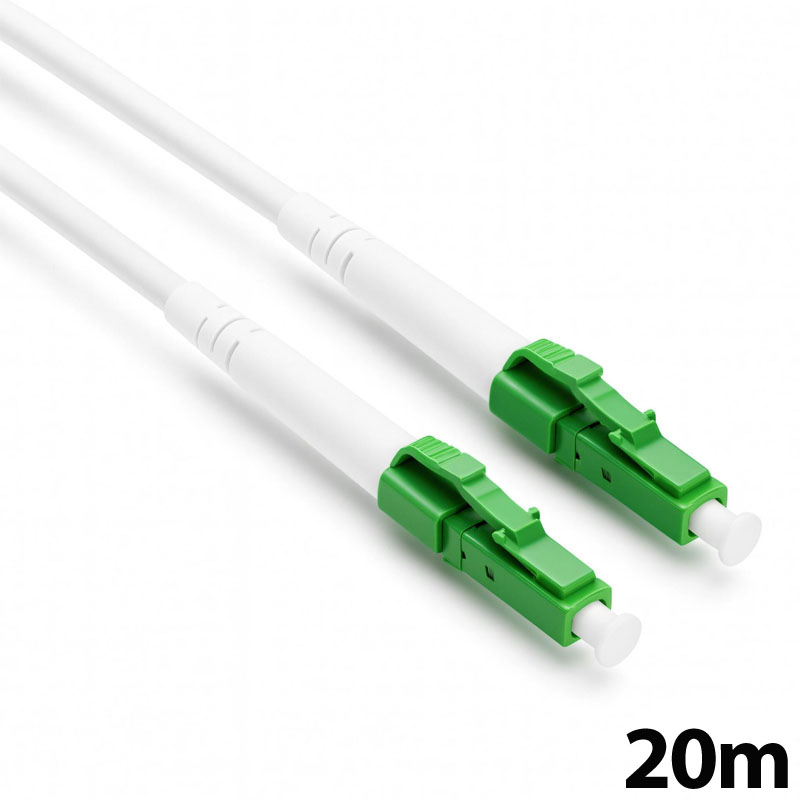 ANGA ST-OP0117 Καλώδιο Οπτικής Ίνας Patch Cord LC/APC - LC/APC 20m Single Mode OS2     