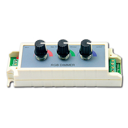 RGB-5.3.2 Wall LED RGB Dimmer 9A Επιτοίχιο Controller LED RGB με 3 κανάλια 12V - 24V