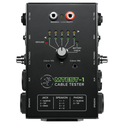 MACKIE MTEST-1 Audio Cable Tester
