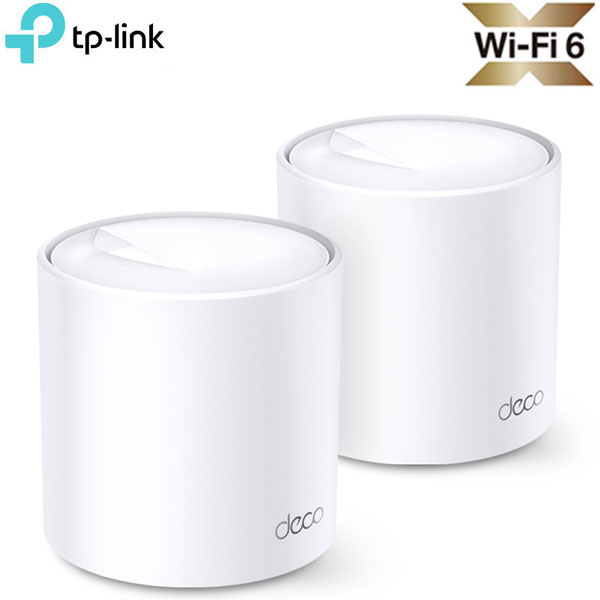 TP-Link Deco X10 (2-pack) v1.0 AX1500 Mesh WiFi 6 System | Whole Home 