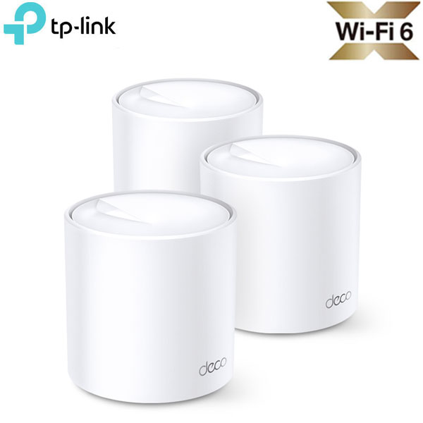 TP-Link Deco X10 (3-pack) v1.0 AX1500 Mesh WiFi 6 System | Whole Home  