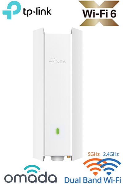 TP-Link EAP610-Outdoor AX1800 v1.20 Wi-Fi 6 PoE Gigabit Access Point Εξωτερικού Χώρου (Omada SDN) Mesh Technology