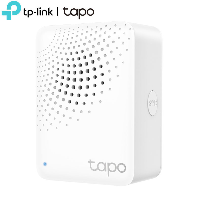 TP-LINK Tapo H100 V1.20 Αυτόνομο Έξυπνο IoT Hub Πρίζας με Ενσωματωμένο Έξυπνο Κουδούνι / Σειρήνα (Chime)