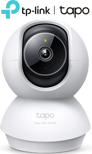 TP-Link Tapo C230 Ρομποτική Περιστρεφόμενη Ασύρματη IP Κάμερα Εσωτερικού Χώρου 3K 5MP με AI Auto-Zoom Tracking 