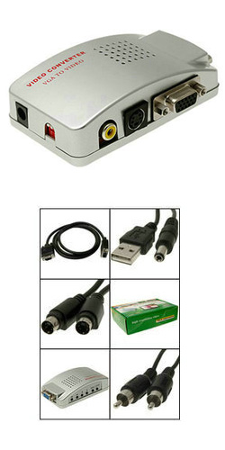 ANGA PS-3002 Μετατροπέας σήματος VGA σε Video (PC ΣΕ TV) VGA-VID
