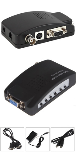 ANGA PS-3001 Μετατροπέας σήματος Video και S-Video σε VGA