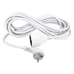 Z1-01 10M WHITE Μπαλαντέζα Σούκο με καλώδιο 3x1.5mm² 10 μέτρα σε Λευκό