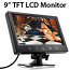 LCDM-9 Έγχρωμo Monitor TFT LCD 9" με τηλεχειριστήριο