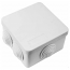 OEM CHB-BA_858550 Πλαστικό στεγανό κουτί 85 x 85 x 50 mm κουμπωτό