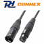 PD Connex CX35-3 Ποιοτικό Καλώδιο XLR 3p αρσενικό σε XLR 3p θηλυκό 3m 176.015