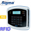 SIGMA PROTEUS RFID/B Πληκτρολόγιο αφής με φωτιζόμενη LCD οθόνη και πλήκτρα και αναγνώστη RFID