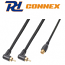 PD Connex CX142 Ποιοτικό Καλώδιο (Y) 2 x RCA αρσενικά σε 1 x RCA θηλυκό 0.3m 177.120