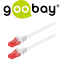 GOOBAY 95257 Καλώδιο δικτύου U/UTP CAT6 patchcable 0.25m σε Λευκό