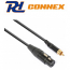 PD Connex CX54-3 Ποιοτικό Καλώδιο XLR Θηλυκό σε RCA αρσενικό 3m 177.110