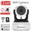 VStarcam C24S Ρομποτική IP κάμερα Super HD 3Mpixels WiFi/Ethernet microSD, Plug & Play