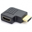 CHA-016 Adapter HDMI 90 degree HDMI female to HDMI male γωνιακός 90° ΔΕΞΙΟΣ
