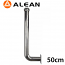 ALEAN ALF-50L Γωνιακή ανοξείδωτη βάση στήριξης 50cm για Beams τριπλής ή τετραπλής δέσμης (Τεμάχιο)