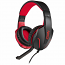 NOD G-HDS-001 NOD GROUND POUNDER Gaming headset με μικρόφωνο και κόκκινο LED φωτισμό