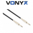 VONYX CX355-1 Καλώδιο Jack 6.3mm MONO αρσενικό σε Jack 6.3mm MONO αρσενικό 1.5m 177.795 