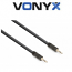 VONYX CX336-1 Καλώδιο Jack 3.5mm STEREO αρσενικό σε Jack 3.5mm STEREO αρσενικό 1.5m 177.779