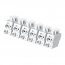 ADELS 930-02/6 Ηλεκτρολογική Κλέμα SCREWLESS χωρίς βίδα 6P 2.5mm²