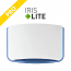 Sigma IRIS LITE/B Αυτόνομη σειρήνα με LED Flash μπλε χρώματος, ισχύς 122dB, χωρίς μεταλλικό καπάκι