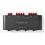 NEDIS ASWI2604BK Συσκευή για σύνδεση 4 σετ Ηχείων 4-16 Ω σε 1 Ενισχυτή